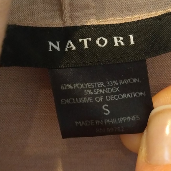 Natori open high low cardigan - Picture 4 of 4